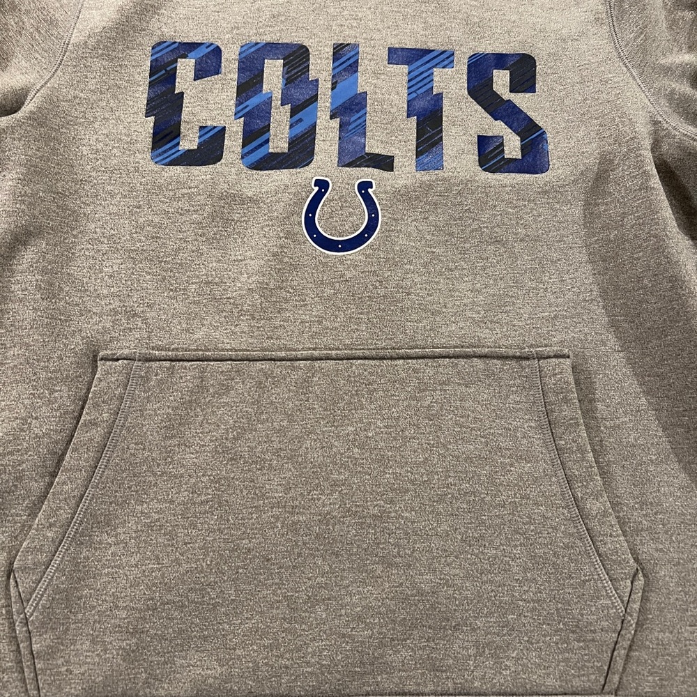 Under Armour Indianapolis Colts Combine Hoodie Sweatshirt - Size Medium - Picture 2 of 15